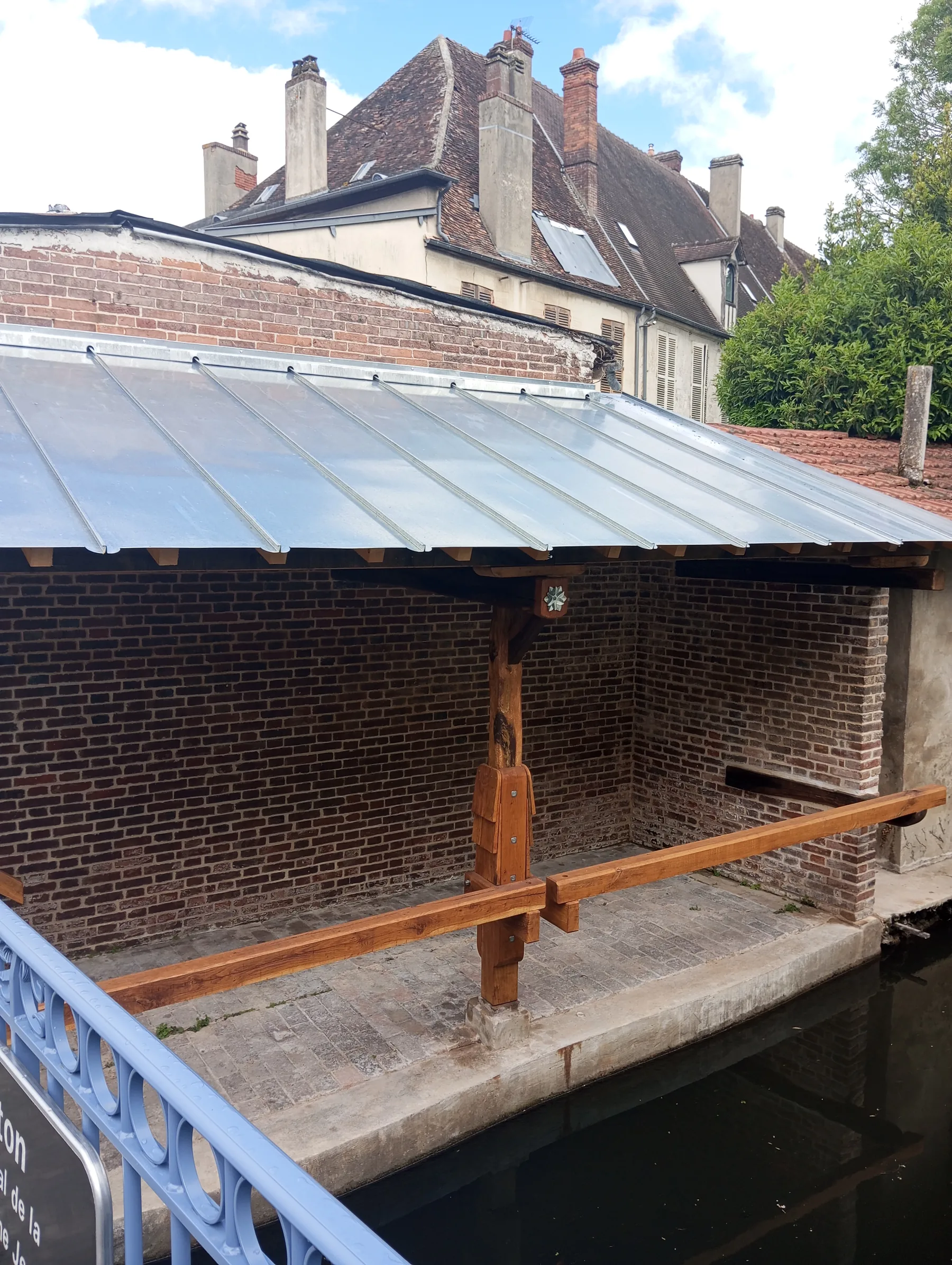 Lavoir des Cordiers au bord de l’Iton à Évreux